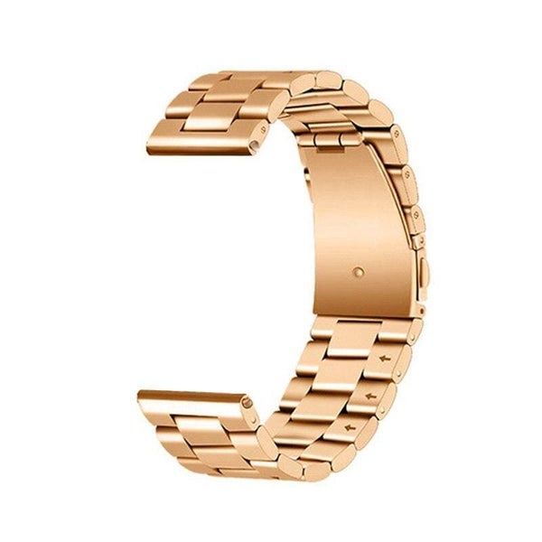 Stainless Steel Link Watch Strap Compatible with the Huawei Watch Fit 4 Carousel 1