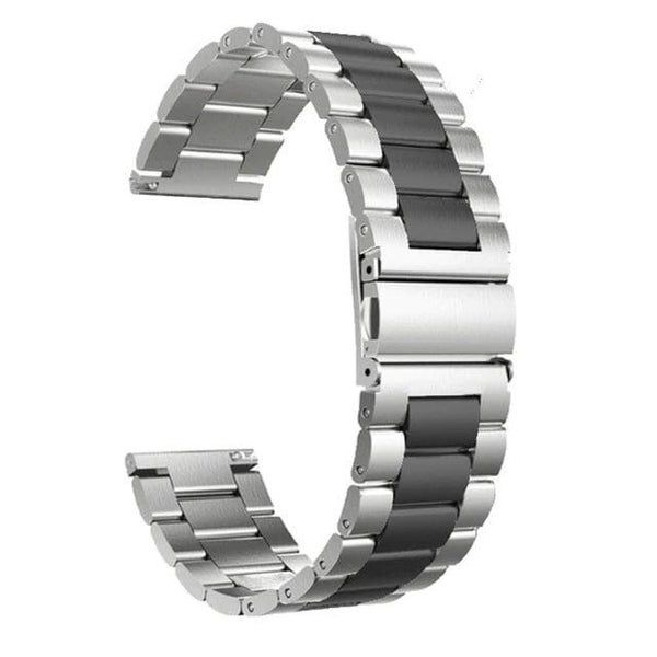Stainless Steel Link Watch Strap Compatible with the Huawei Watch Fit 4 Carousel 1