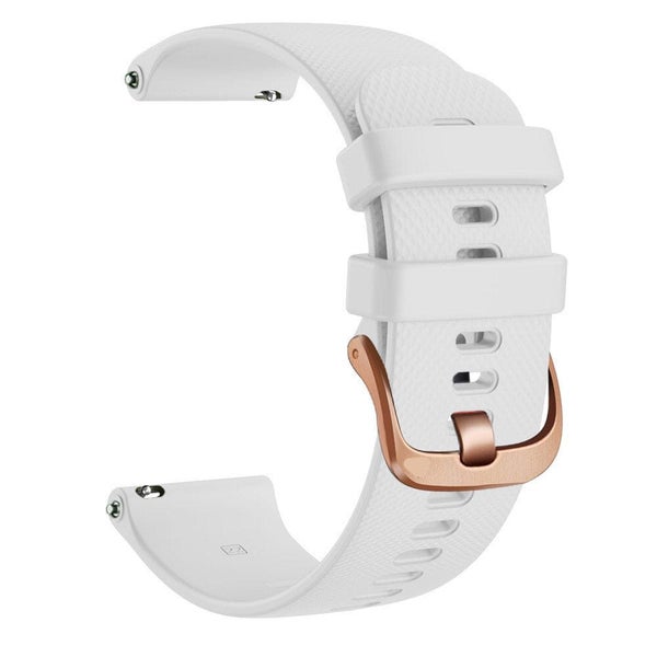 Shinola 22mm Range Silicone Watch Straps with Rose Gold Buckles Carousel 1