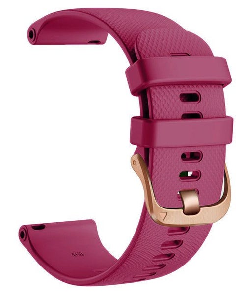 Garmin Instinct 2x Silicone Watch Straps with Rose Gold Buckles Carousel 1