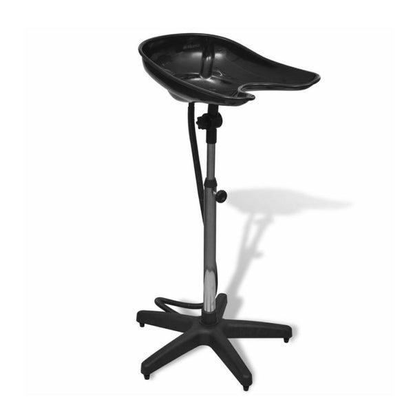 Portable Hairdressing Salon Basin Hair Washing Sink Shampoo Wash Standing Bowl Carousel 1