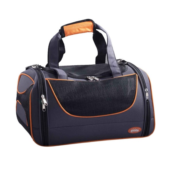 Pet Travel Bag Dog Cat Puppy Portable Foldable Carrier Large Shoulder Orange ... Carousel 1