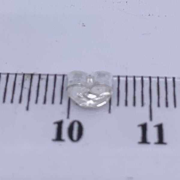 3 pairs of 925 Sterling Silver Butterfly Earring Backs (5mm) Carousel 2