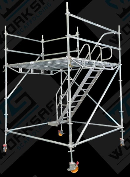 Container Stairs with Loading Platform Carousel 1