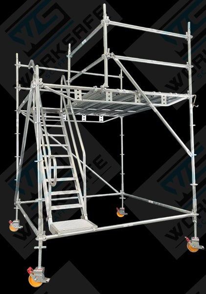 Container Stairs with Loading Platform Carousel 2
