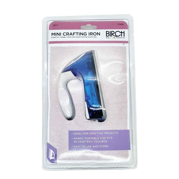 Birch Mini Crafting Iron Small Sewing Travel Portable Craft Collage Projects Carousel 1