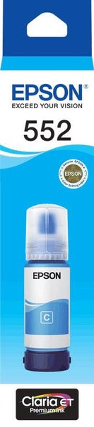 Epson T552 Claria EcoTank Ink Bottle Cyan Carousel 1