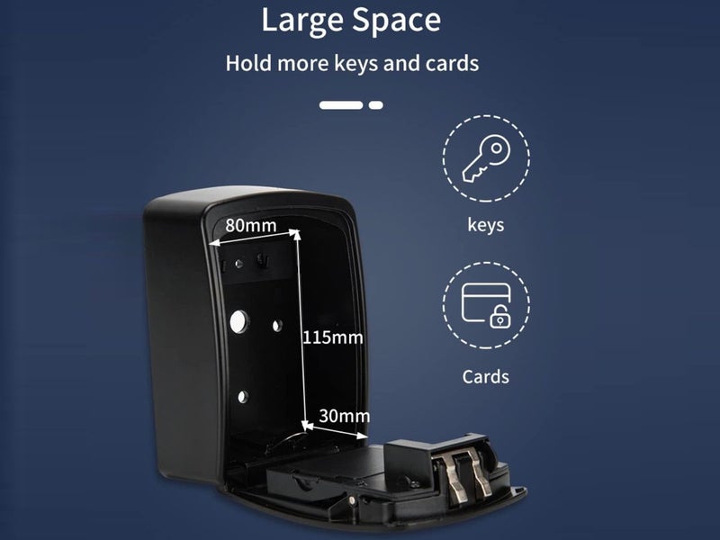 Bluetooth Key Lock Box (Over Stocked) Carousel 2