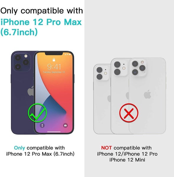 1x Shockproof Phone Cover for iPhone 12 Pro Max Carousel 2