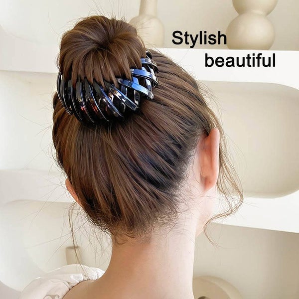 12 Pcs Bird Nest Shaped Hair Clips -DarkCoffee Carousel 5