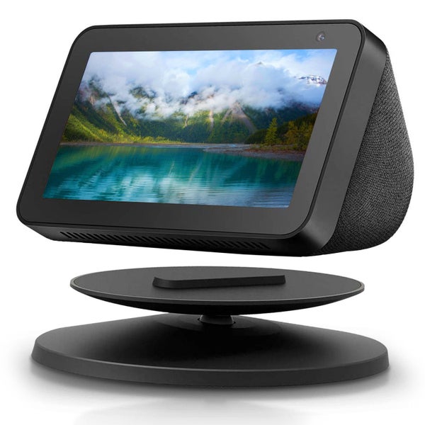 Desk Stand Fit for Echo Show 8 & 5, Adjustable Mount, Magnetic Anti-Slip Ba Carousel 1