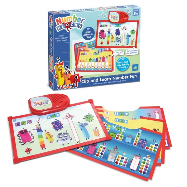 Numberblocks - Clip & Learn Number Fun, Meet the Numbers Activity Game, Ages 3+ Carousel 2