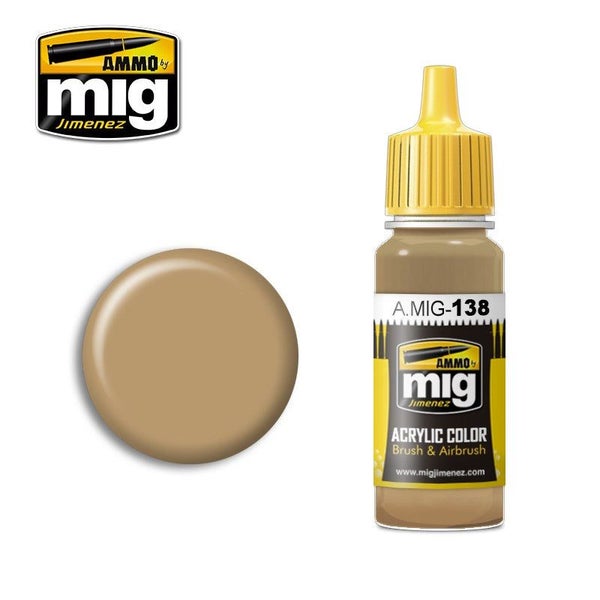 AMMO by Mig Jimenez A.MIG-0138 DESERT YELLOW Carousel 1