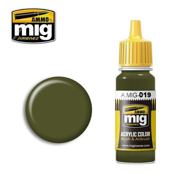AMMO by Mig Jimenez A.MIG-0019 4BO RUSSIAN GREEN Carousel 1