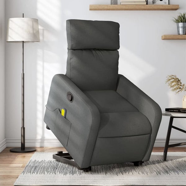 Stand Up Massage Recliner Chair Dark Grey Fabric Txblnib Carousel 1