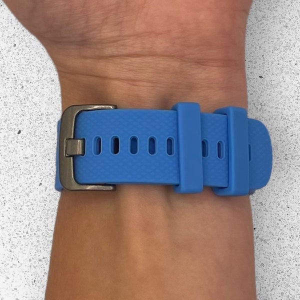 Silicone Watch Straps Compatible with the Garmin Forerunner 55 Carousel 2