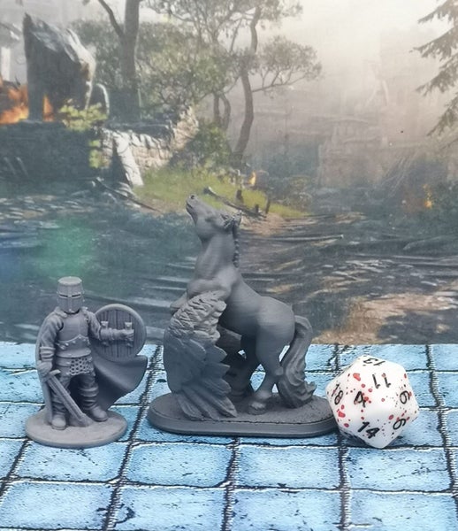 Monster Miniatures Set Brite Large Dungeons and Dragons dice4dungeons Brite Carousel 18