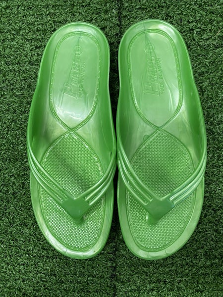 Brand new!! Men's Sandals "Gyosan" Metal GREEN size L (UK 7.5 JP 25.5cm) Carousel 1