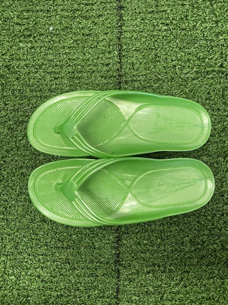 Brand new!! Men's Sandals "Gyosan" Metal GREEN size L (UK 7.5 JP 25.5cm) Carousel 2