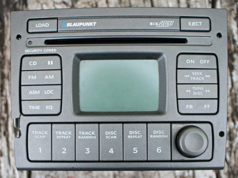 HOLDEN VY VZ Blaupunkt (BLUE SPOT) Single CD / Car Radio Carousel 2