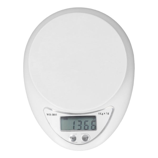 Digital Kitchen Scale 5kg High Accuracy Digital LCD Display Small Food Scale Carousel 1