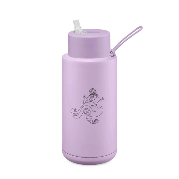 Frank Green Ursula Ceramic Reusable Bottle with Straw Lid 1,000ml (34oz) - Li... Carousel 1