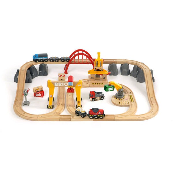 BRIO Cargo Railway Deluxe Set - 54 pieces Carousel 1