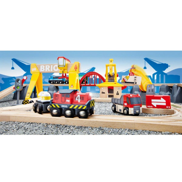 BRIO Cargo Railway Deluxe Set - 54 pieces Carousel 4