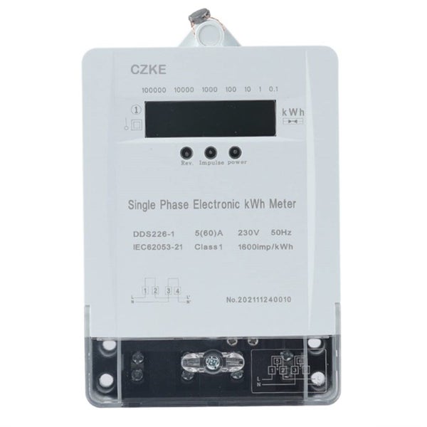 Single Phase Static Watt Hour Check Meter 230VAC 50Hz Max 60A RD3 RD9 Carousel 1