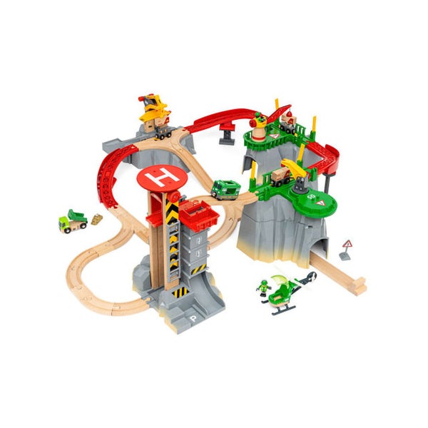 BRIO Cargo Mountain Train Set - 49 Pcs Carousel 2