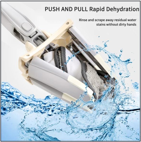 X-Type Squeeze Flat Mop Hand-Free 360 Spin For Household Kitchen Cleaning Tools Carousel 2