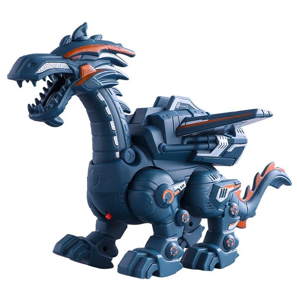 Blue - Robot Dinozaur,Electronic Walking Dinozaur Carousel 2