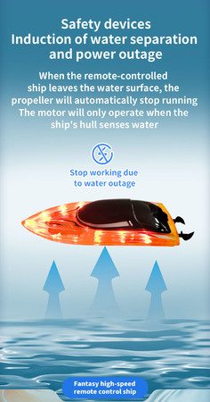 SpeedBoat 20km/h Remote Control Boats 2.4 G Electric RC Ship Waterproof Boats Carousel 2