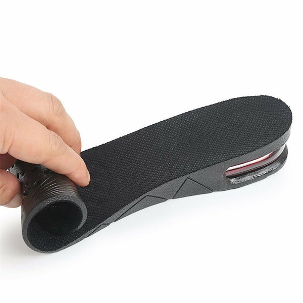 Men Lady Shoe Lift Height Increase Insoles Memory Foam Pads Heel Insert Taller Carousel 2