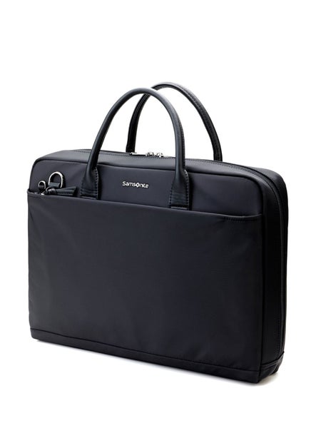 Samsonite Slim Briefcase - Black Carousel 1