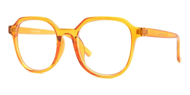 Full Rim Square Transparent Honey Brown SmartBuy Collection Honest 3314 C3 54 Carousel 2