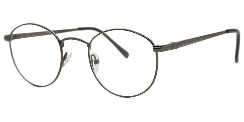 Full Rim Oval Silver SmartBuy Collection Tinnkii Asian Fit 793A 47 Fashion Carousel 2