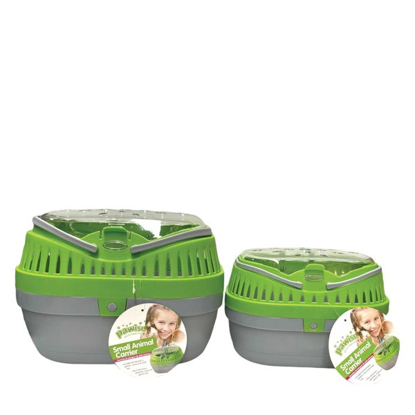 Pet Carrier Green Plastic Guinea Pig Mouse Hamster Rat Animal Travel Cage Carousel 1