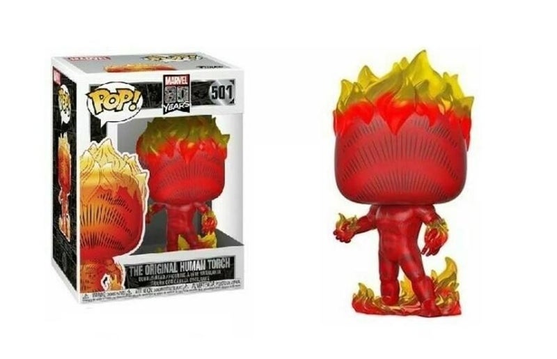 *** a POP! figurine - MARVEL - THE ORIGINAL HUMAN TORCH 501 *** Carousel 1