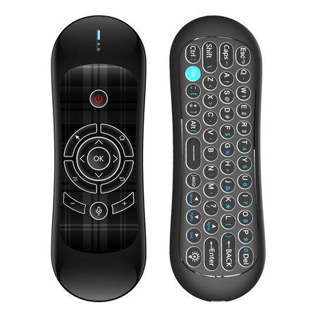 R2 Air Remote,2.4G Wireless Backlit Voice Remote Control for Android TV Carousel 1