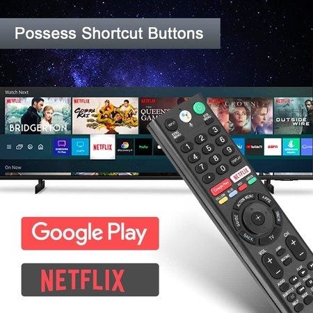 Voice Universal Remote Control Replacement for Sony TV - New Carousel 1