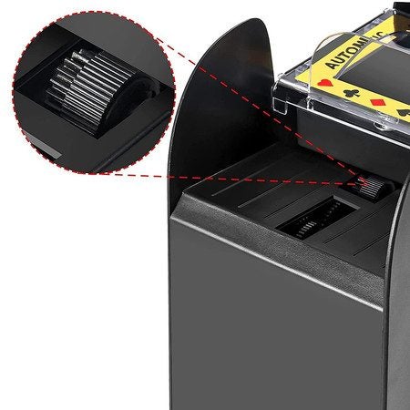 Cacele 1 to 6 Decks Automatic Card Shuffler, Home Card Games, Blackjack Carousel 7