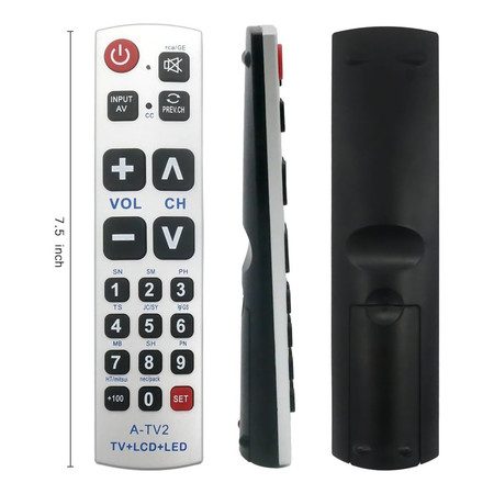 Big Button Universal Remote Control - New Carousel 1