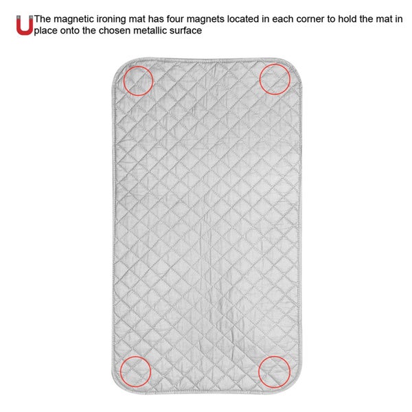Portable Foldable Anti-Slip Magnetic Ironing Pad Carousel 1