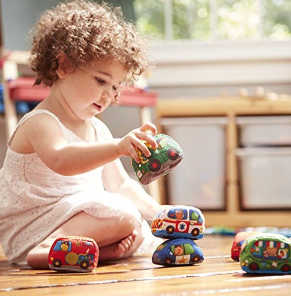 K's Kids Take-Along Cars in Town Play Mat Carousel 4