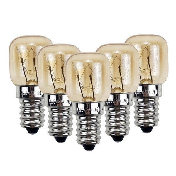15W 5Pcs E14 Himalayan Salt Lamp Globe Bulb Carousel 1