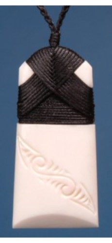 Pendant - Engraved Toki Pendant (Small) - Kiwiana Carousel 1