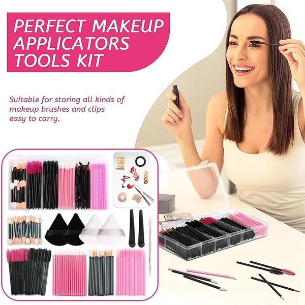 Makeup Tools Set Eyelash Brush Eyebrow Brush Lip Brush Portable Carousel 2