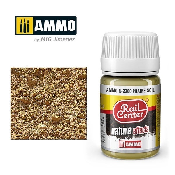 AMMO by Mig Jimenez AMMO.R-2200 Rail Center Praire Soil 35ml Carousel 1
