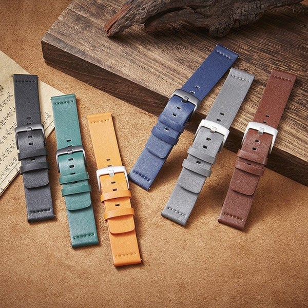 Leather Straps Compatible with the Huawei Watch GT 5 (46mm) Carousel 1